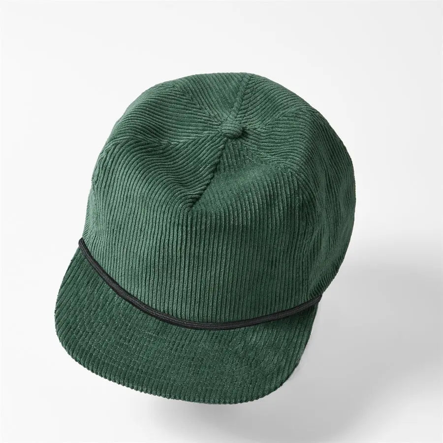 Corduroy Rope Cap in Green