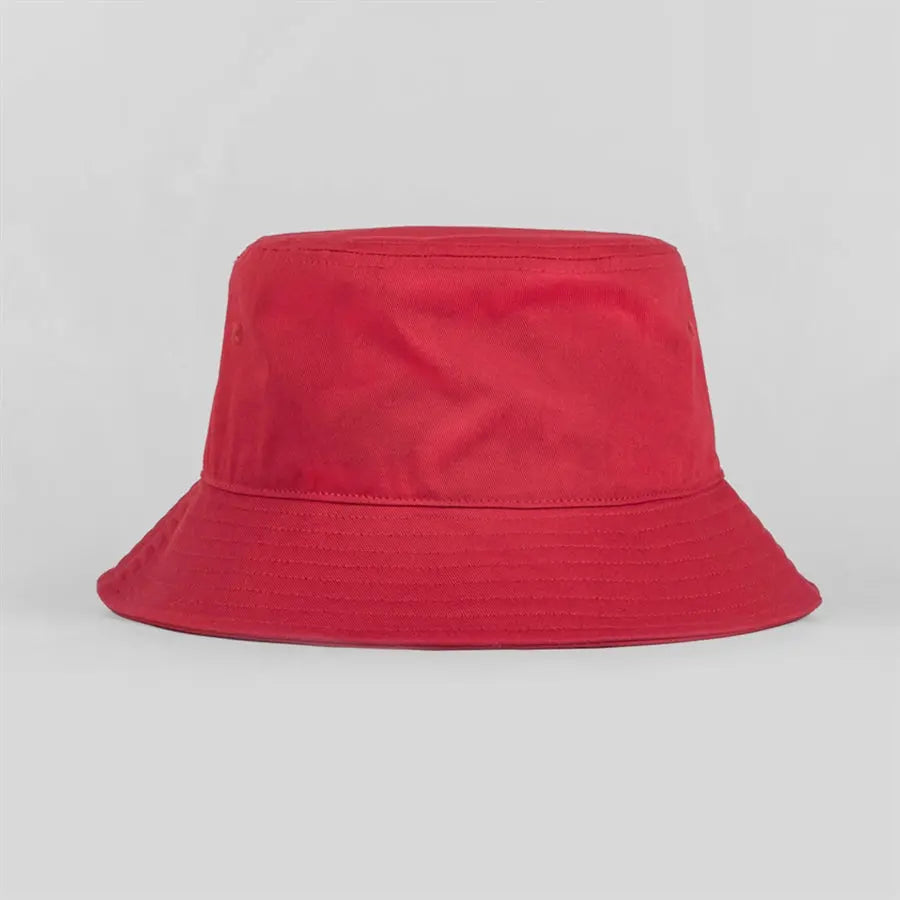 Organic Cotton Bucket Hat in Red