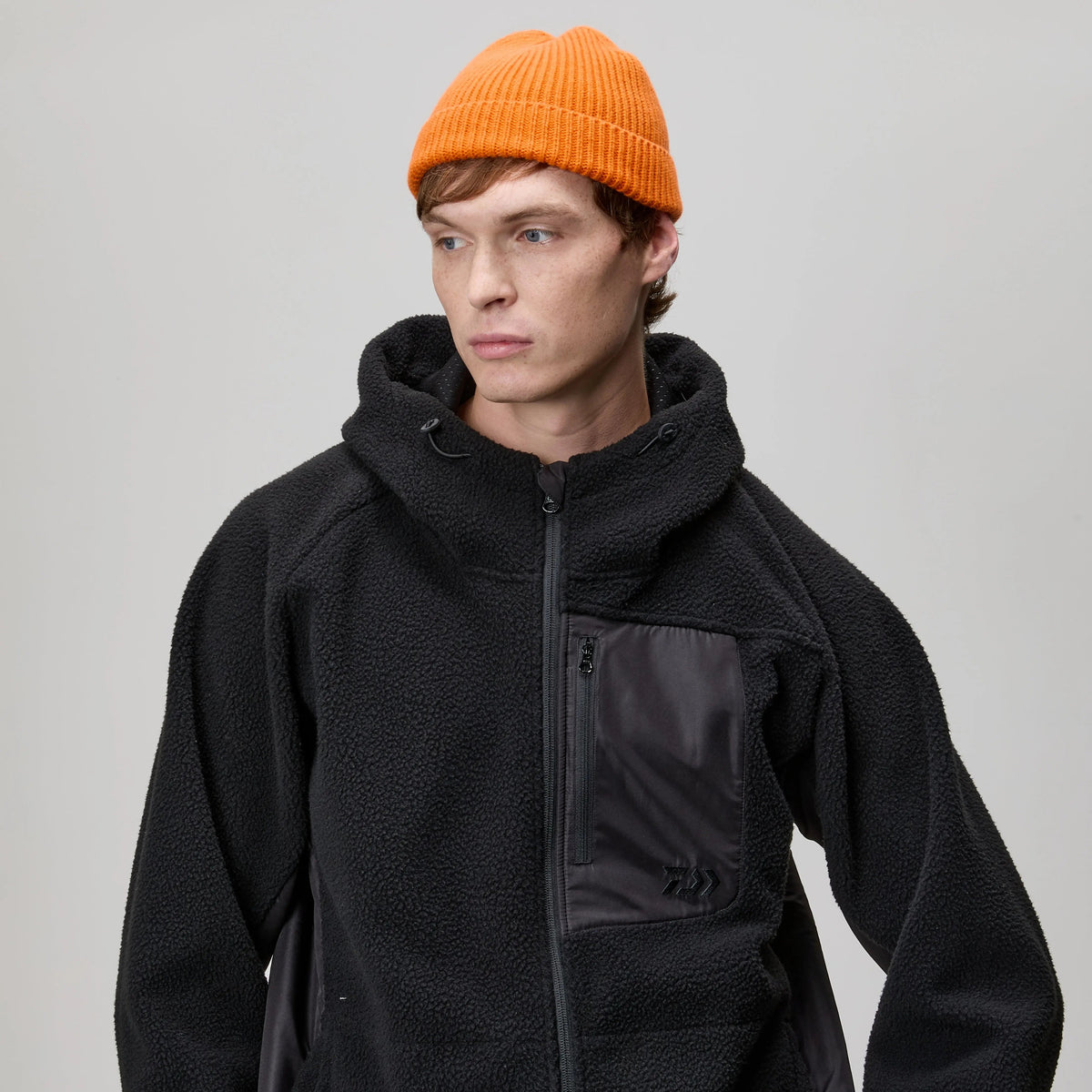 Merino Fisherman Beanie, worn
