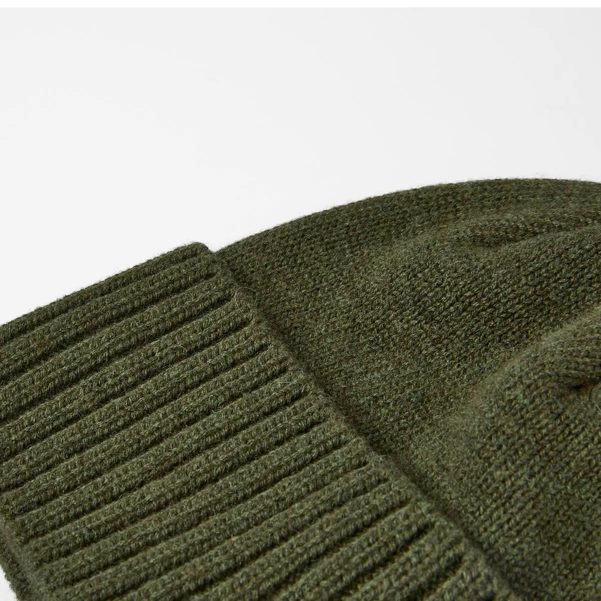 Classic Rib Wool Beanie, detail