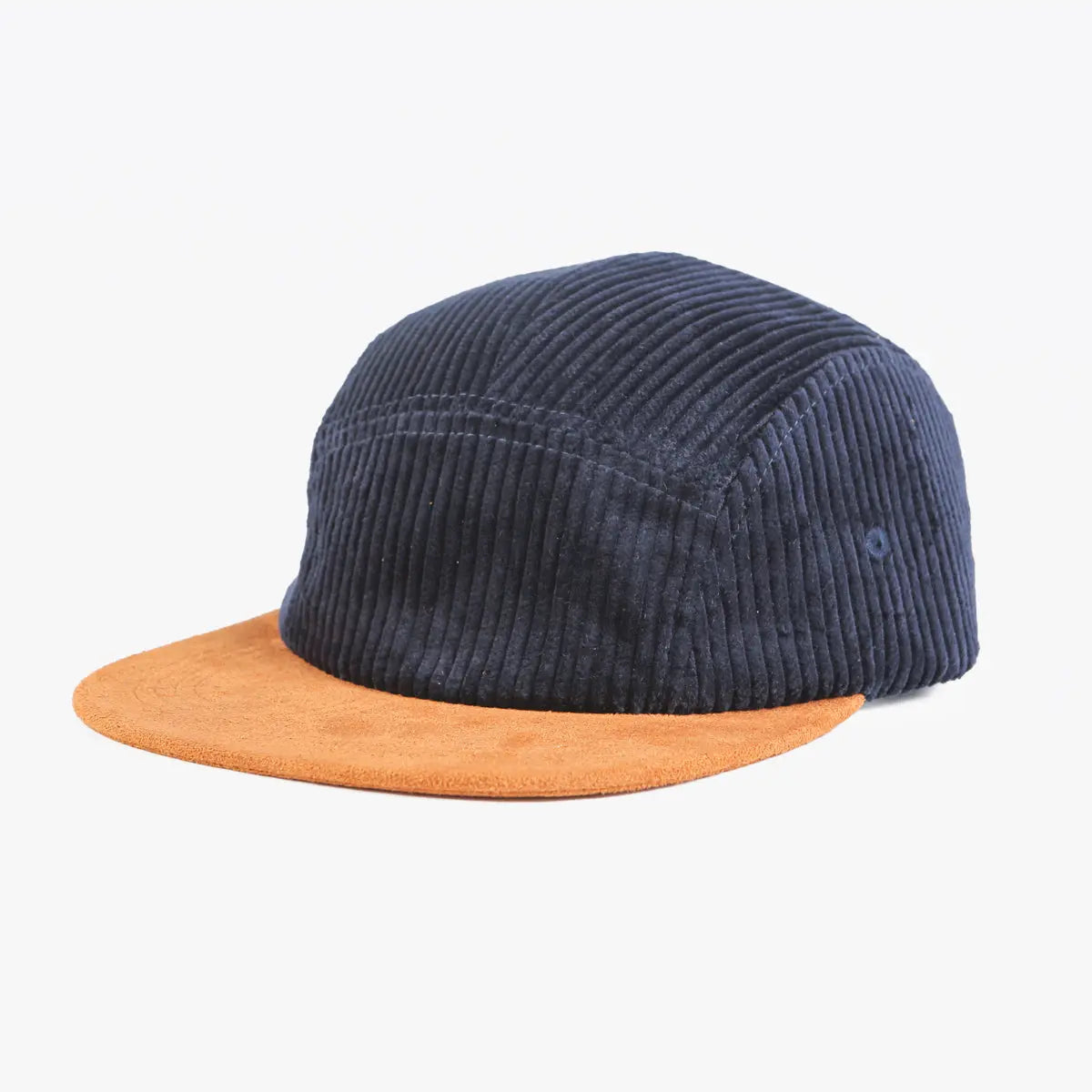 Corduroy Camp Cap in Navy