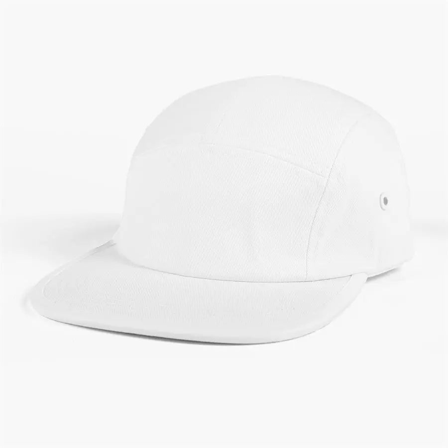 Cotton Twill Camp Cap in Ivory