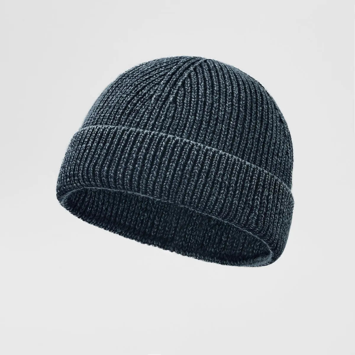 Vintage Cotton Fisherman Beanie in Navy